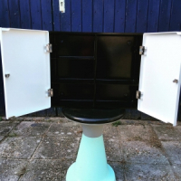 Vintage NOS bakelieten medicijnkastje nr 1